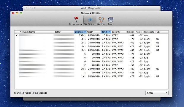 angry ip scanner mac address