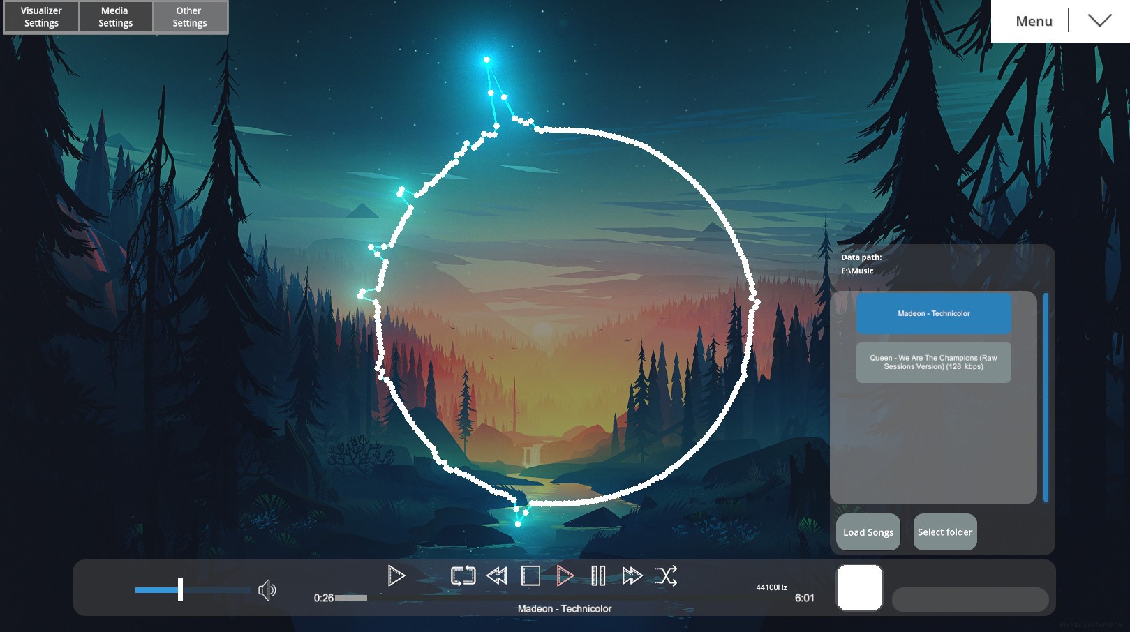 audio visualizer software for mac